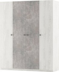 VIVIAN satnkov skrina 4D, light artwood/industrial