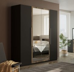 LILEYA NEW �atn�kov� skri�a 4DZ, antracit/dub grunge colonial